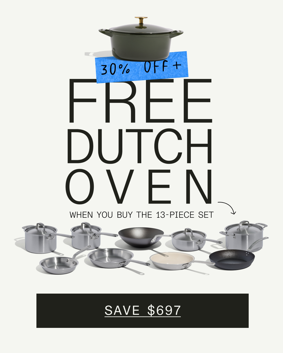 Black Friday Sale. Curated Kitchen Set. $428 Off + Free Gift. Used in Michelin-Star Restaurants. Curated For Home Cooks. Induction Optimized. Made In USA + Europe. $269 of FREE Gifts. Our Best Deals of the Year. SAVE $428 & FREE GIFT
