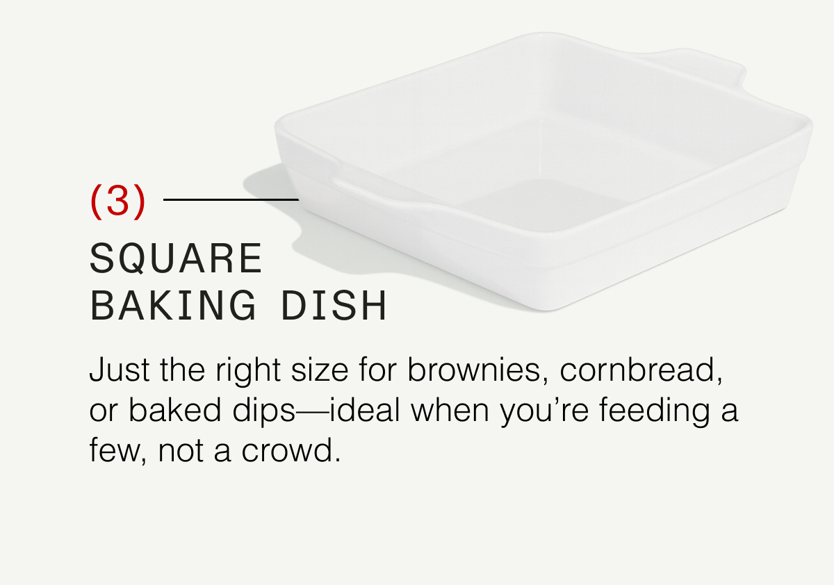 SQUARE BAKING DISH
