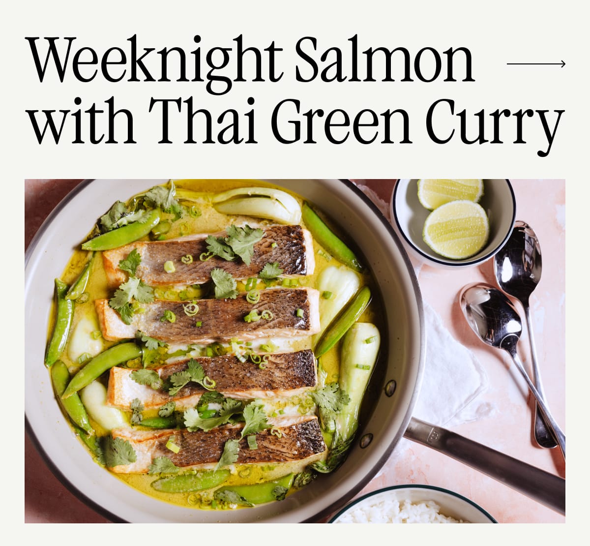 Weeknight Salmon with Thai Green Curry