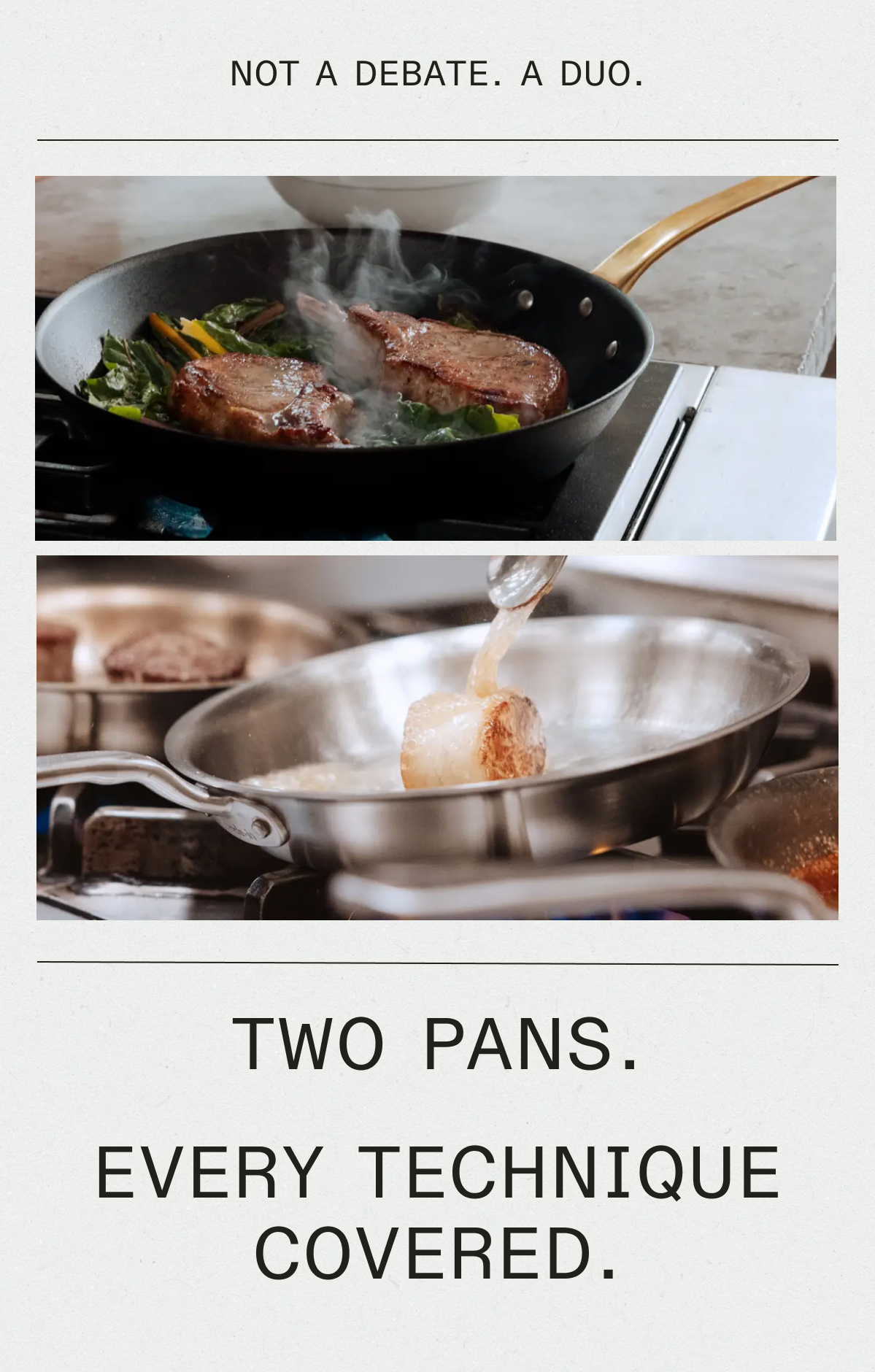 Why You Need Both Carbon Steel vs. Stainless Clad