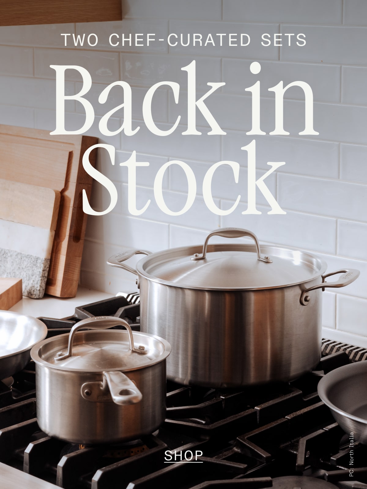 Two Chef-Curated Sets. Back in Stock. SHOP Two Chef-Curated Sets. Back in Stock. SHOP