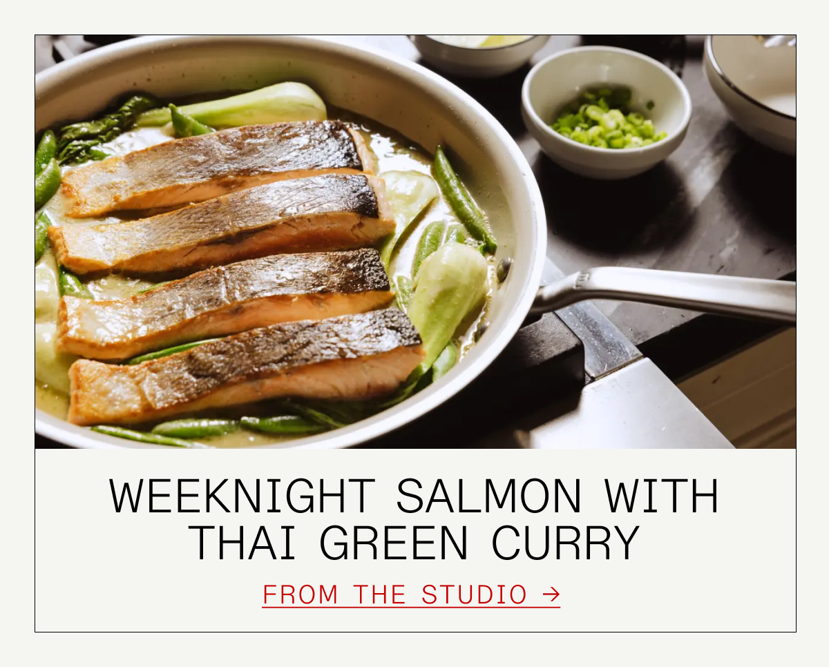 WEEKNIGHT SALMON WITH THAI CURRY
