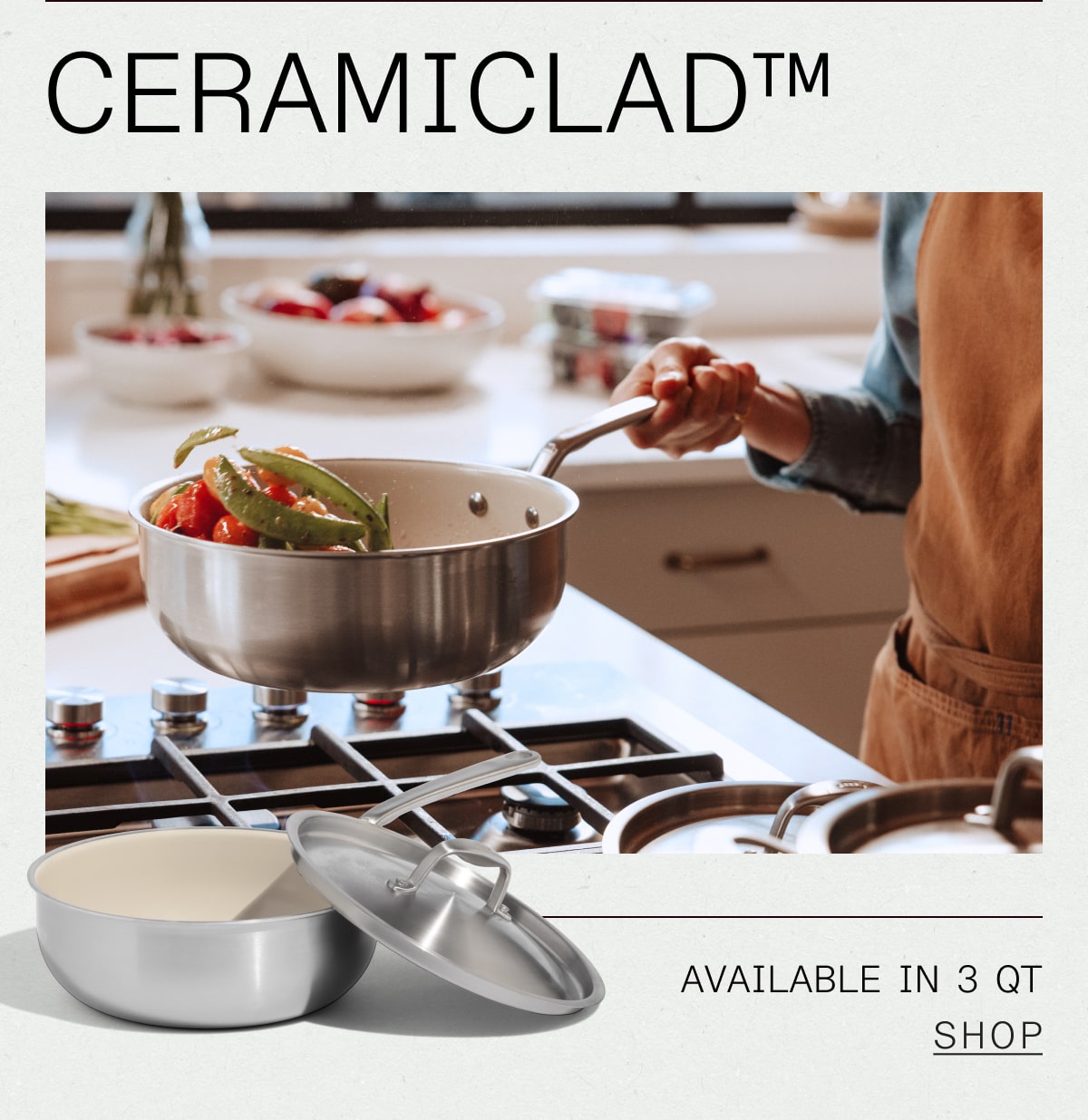 CERAMICLAD™ - Available in 3 QT - SHOP