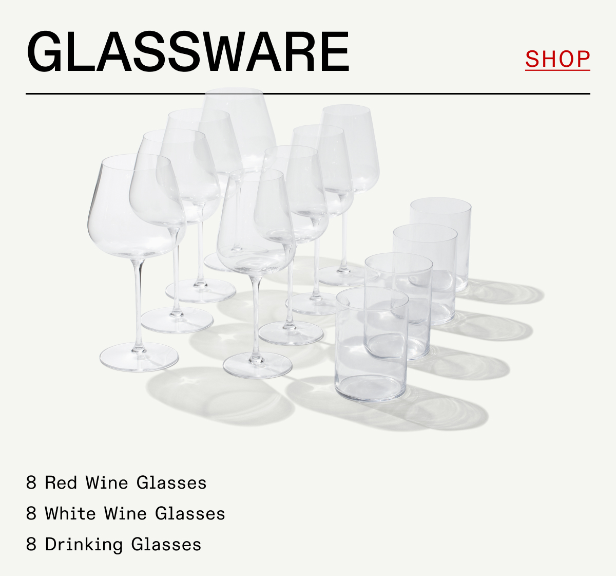 GLASSWARE