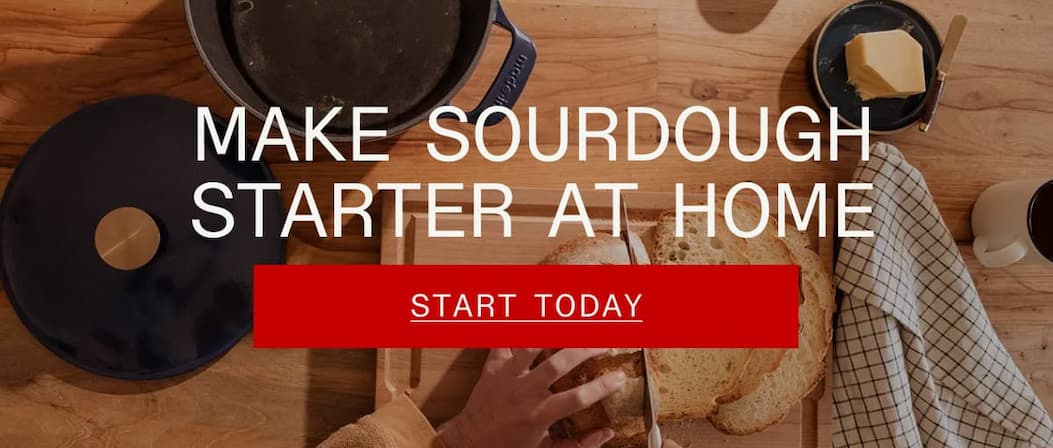 Make Sourdough Starter at Home. START TODAY