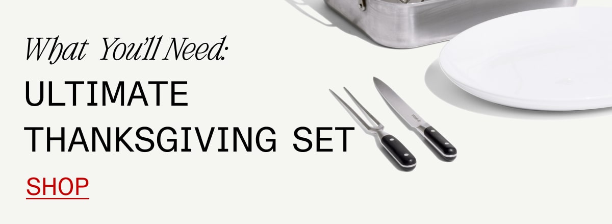 CHEF BROOKE WILLIAMSON'S Roasted Spatchcocked Turkey -- What You'll Need: ULTIMATE THANKSGIVING SET -- SHOP