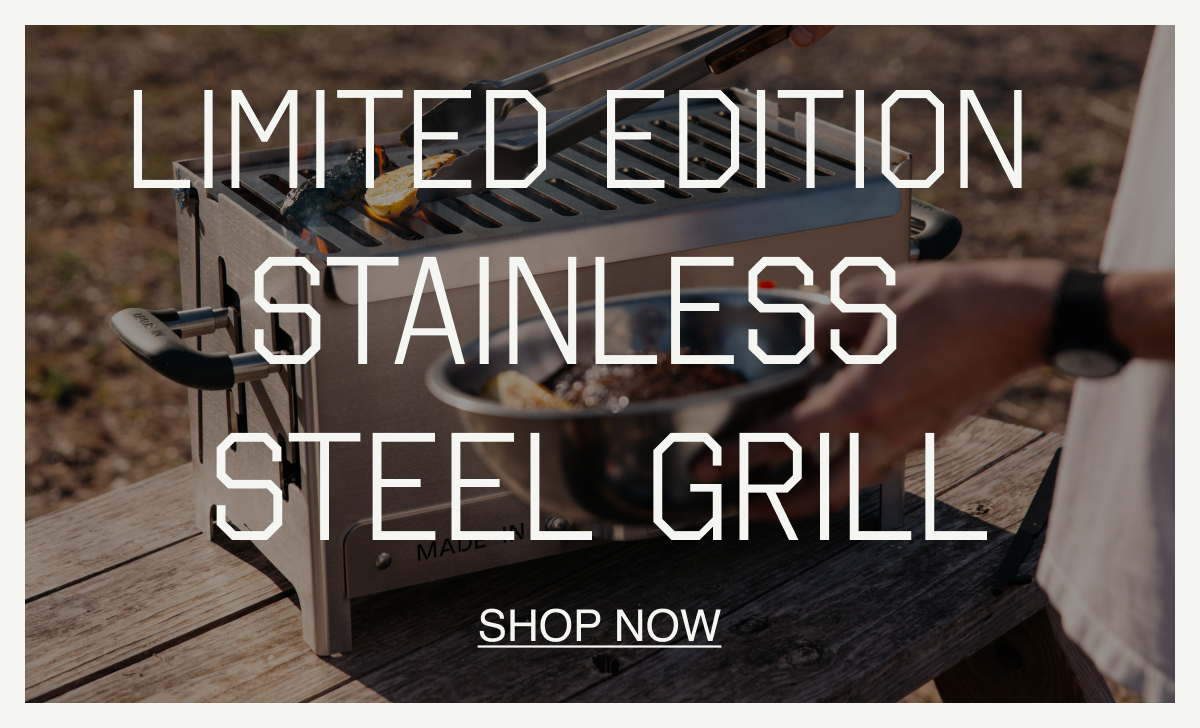 LIMITED EDITION STAINLESS STEEL GRILL - SHOP NOW