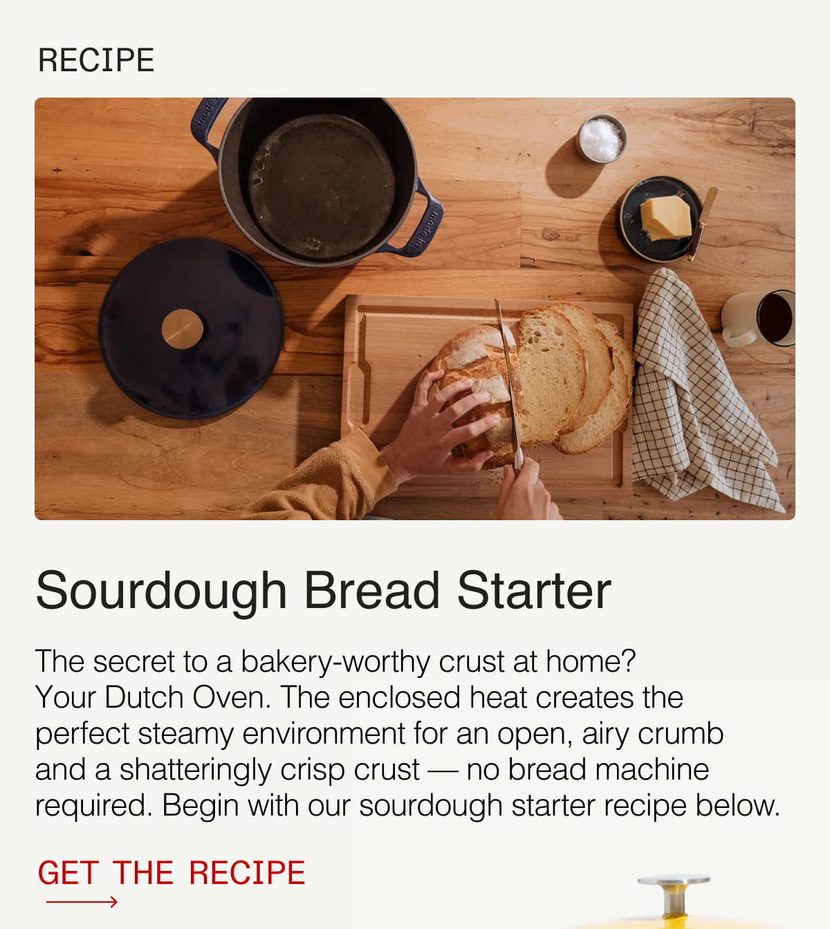 Get The Recipe - Sourdough Bread Starter