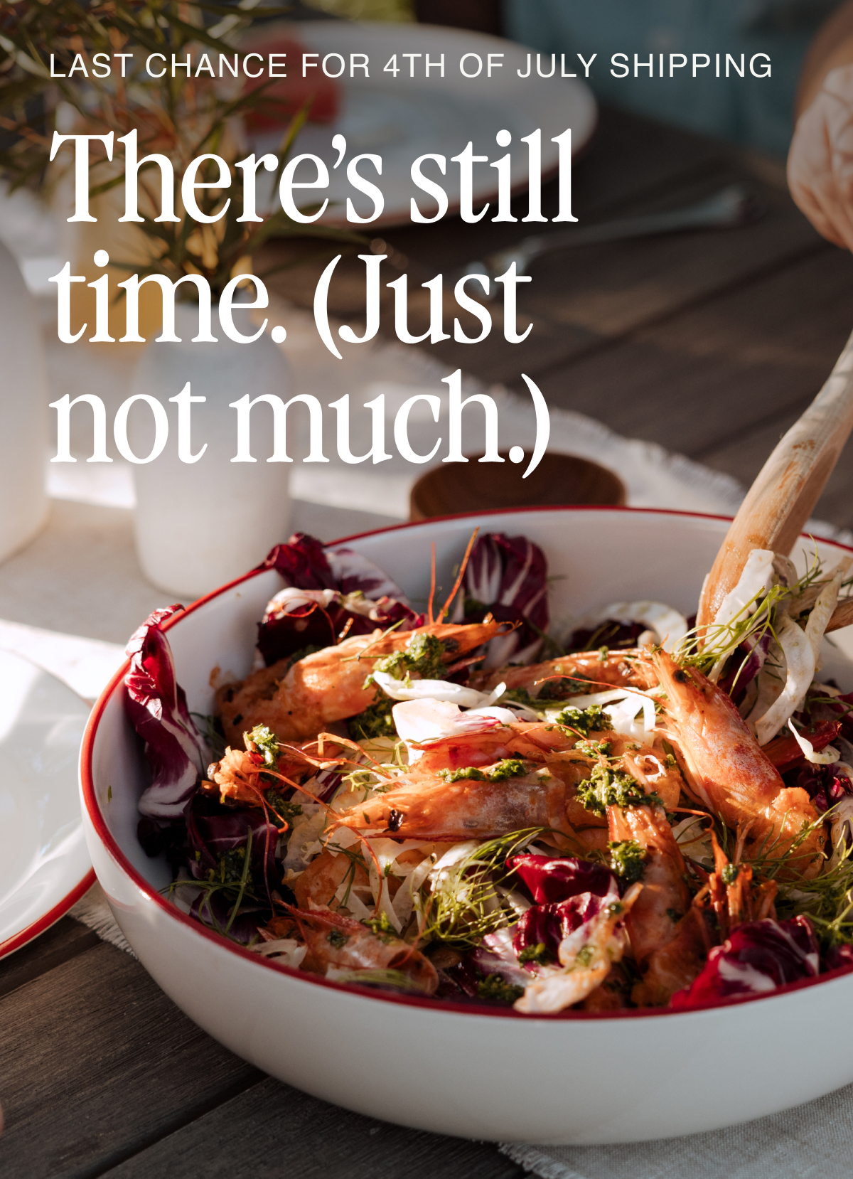Last Chance for 4th of July Shipping - Photo of Salad in Made In Bowl