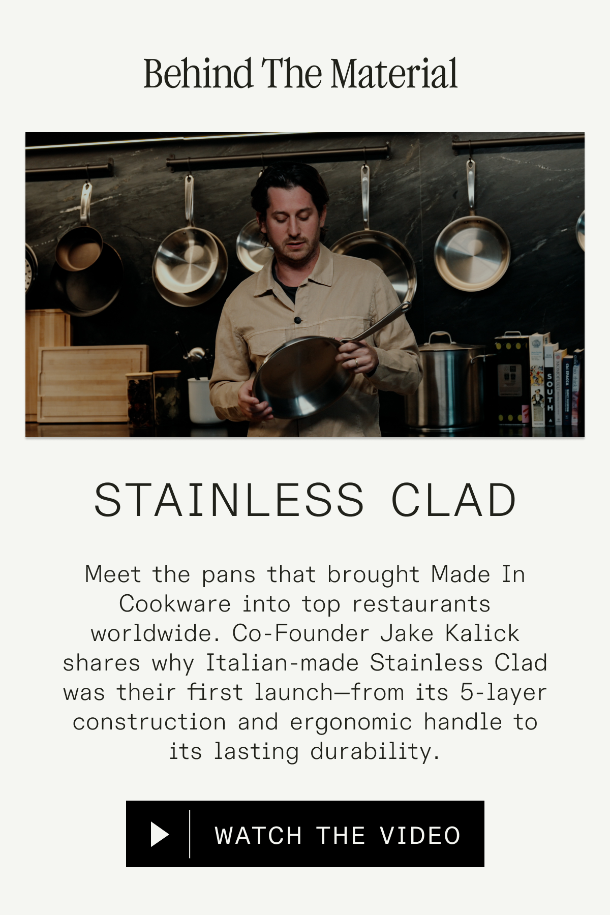 BEHIND THE MATERIAL BEHIND THE MATERIAL