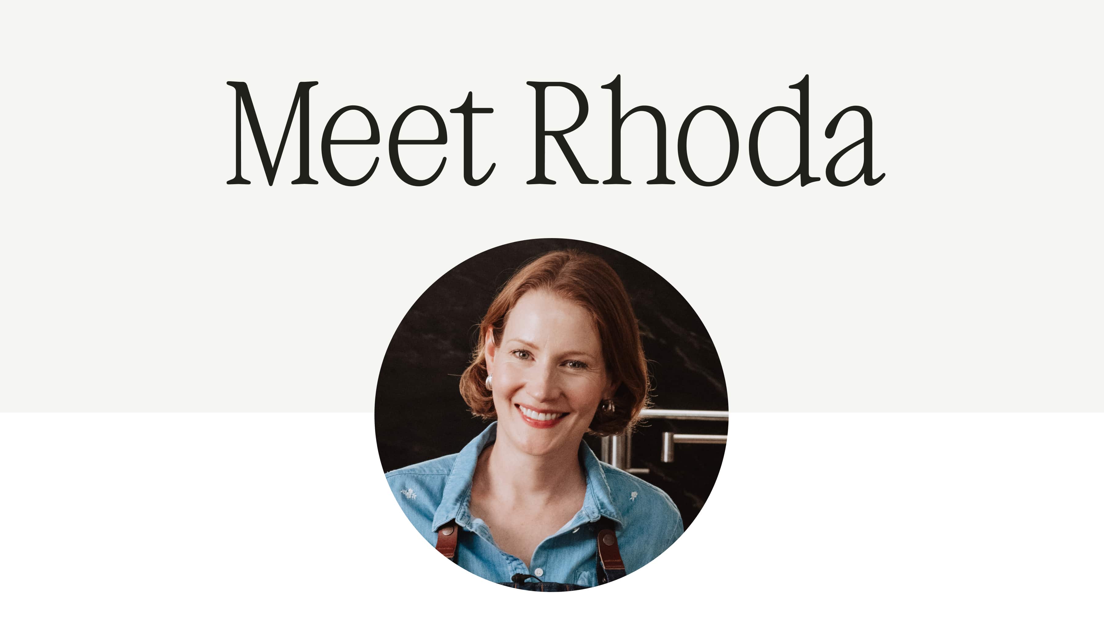 Meet Rhoda Meet Rhoda