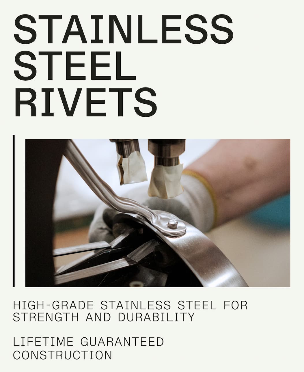 stainless steel rivets --- high-grade stainless steel for strength and durability - lifetime guaranteed construction stainless steel rivets --- high-grade stainless steel for strength and durability - lifetime guaranteed construction