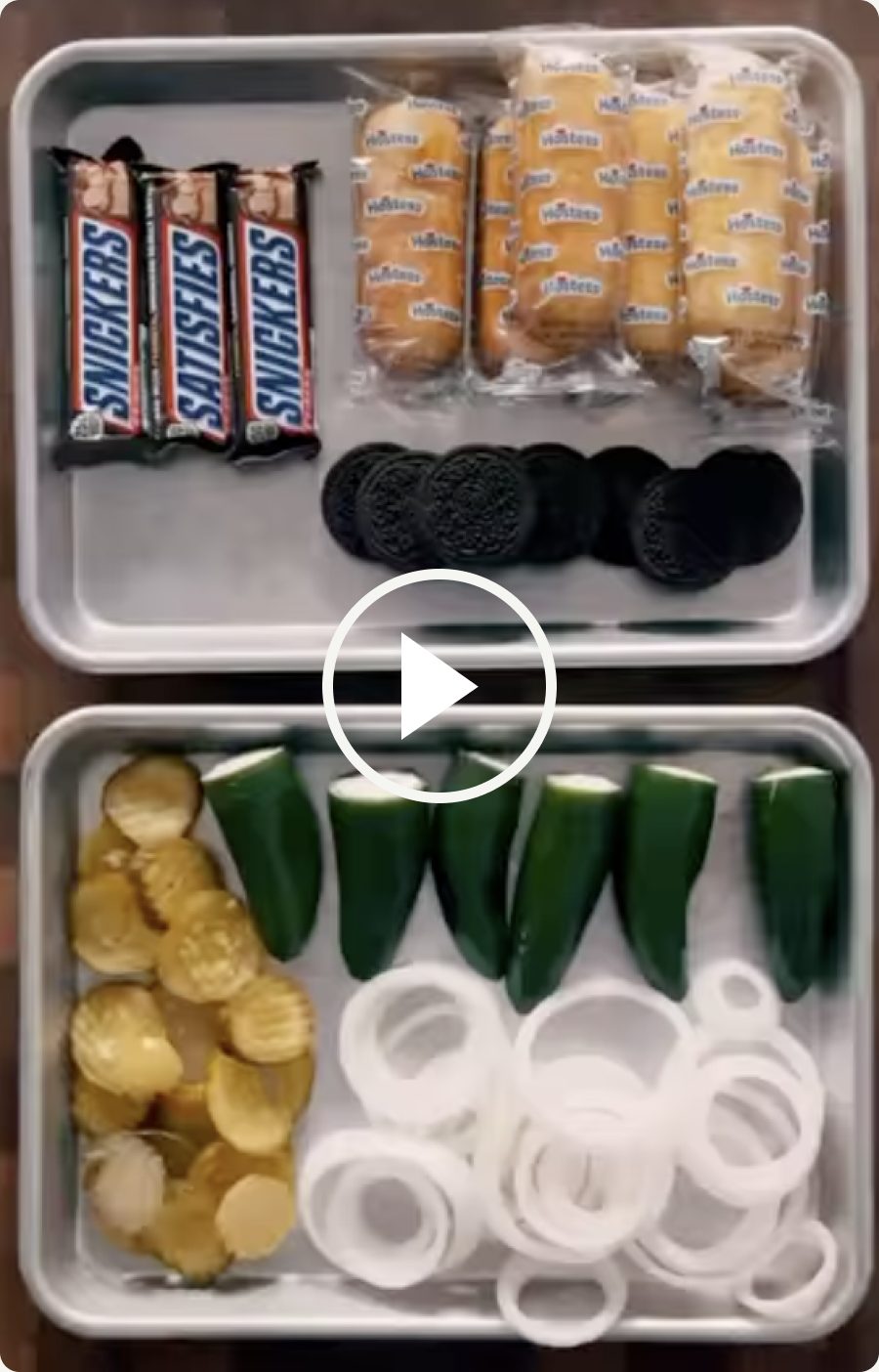 Test kitchen video showing snacks prepped for frying in a Dutch oven