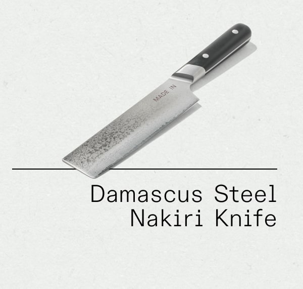 Damascus Steel Nakiri Knife