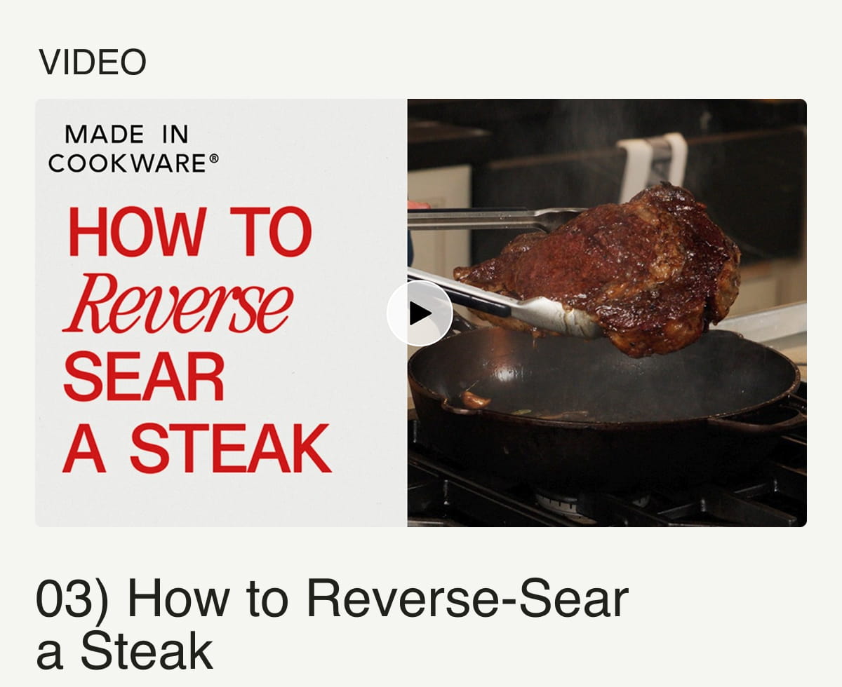 Video - How to Reverse-Sear a Steak