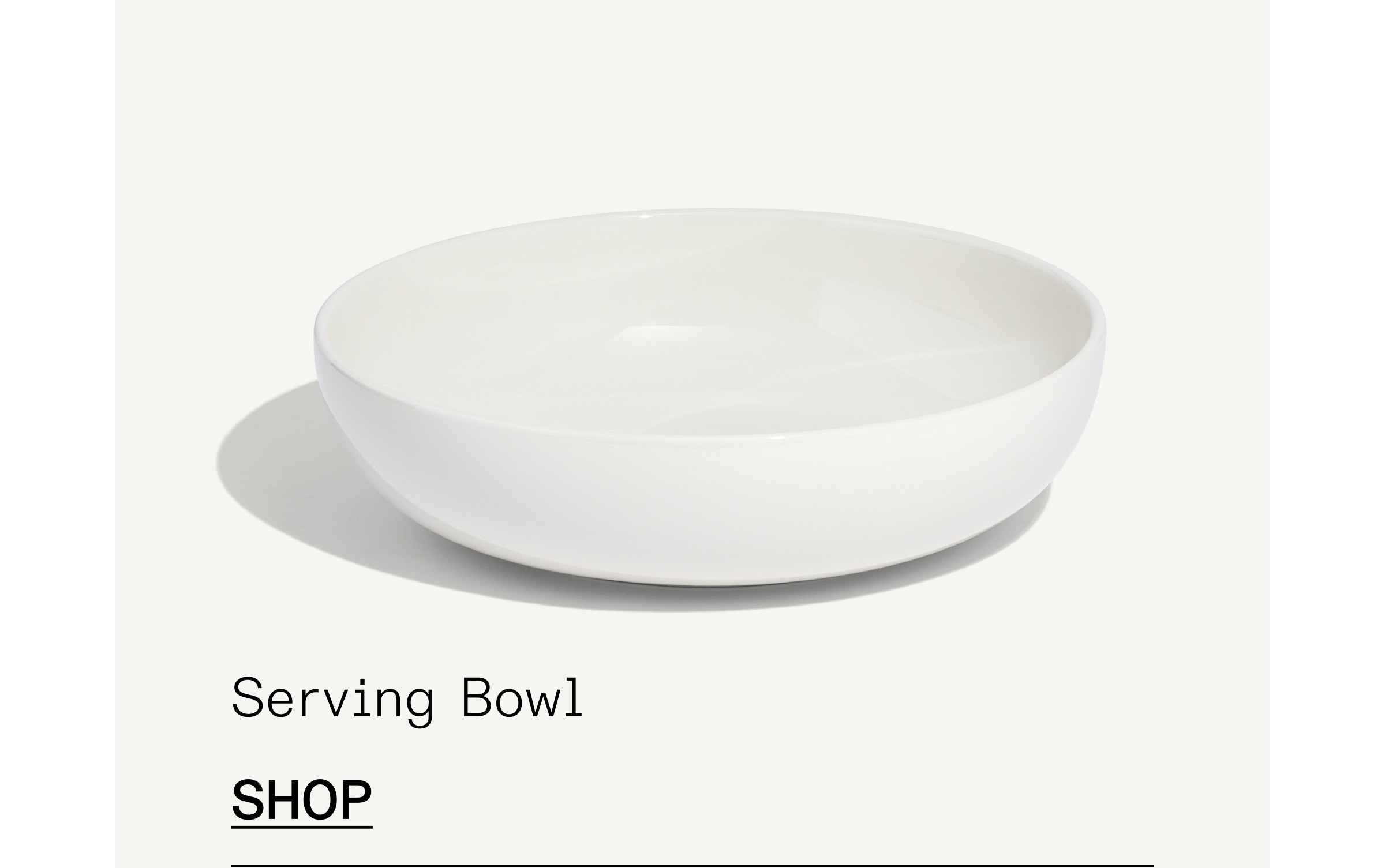 Shop Serving Bowl