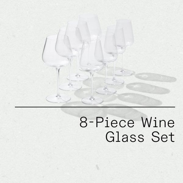 8-piece Wine Glass Set