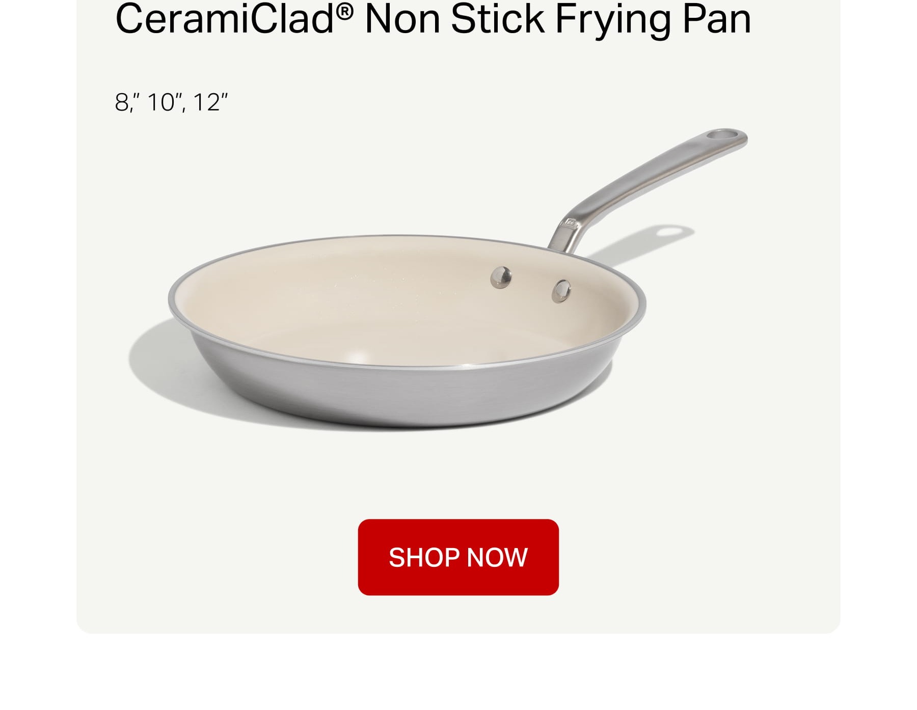 Shop CeramiClad® Non Stick Frying Pan