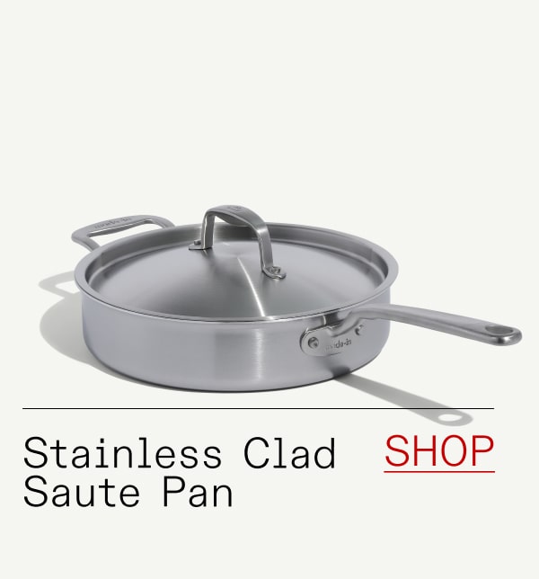 Stainless Clad Saute Pan - SHOP