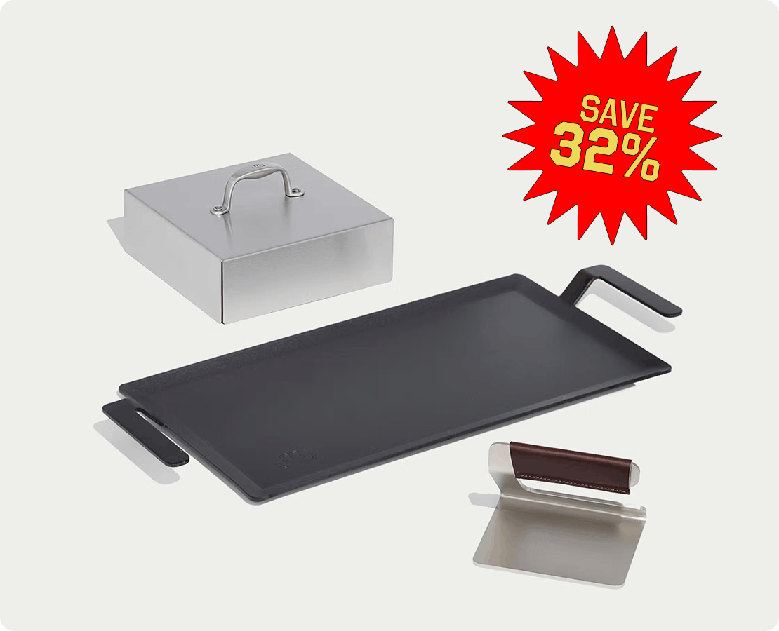 Carbon Steel Griddle Set. SAVE 32%