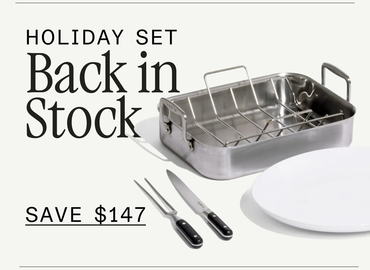 HOLIDAY SET - BACK IN STOCK
