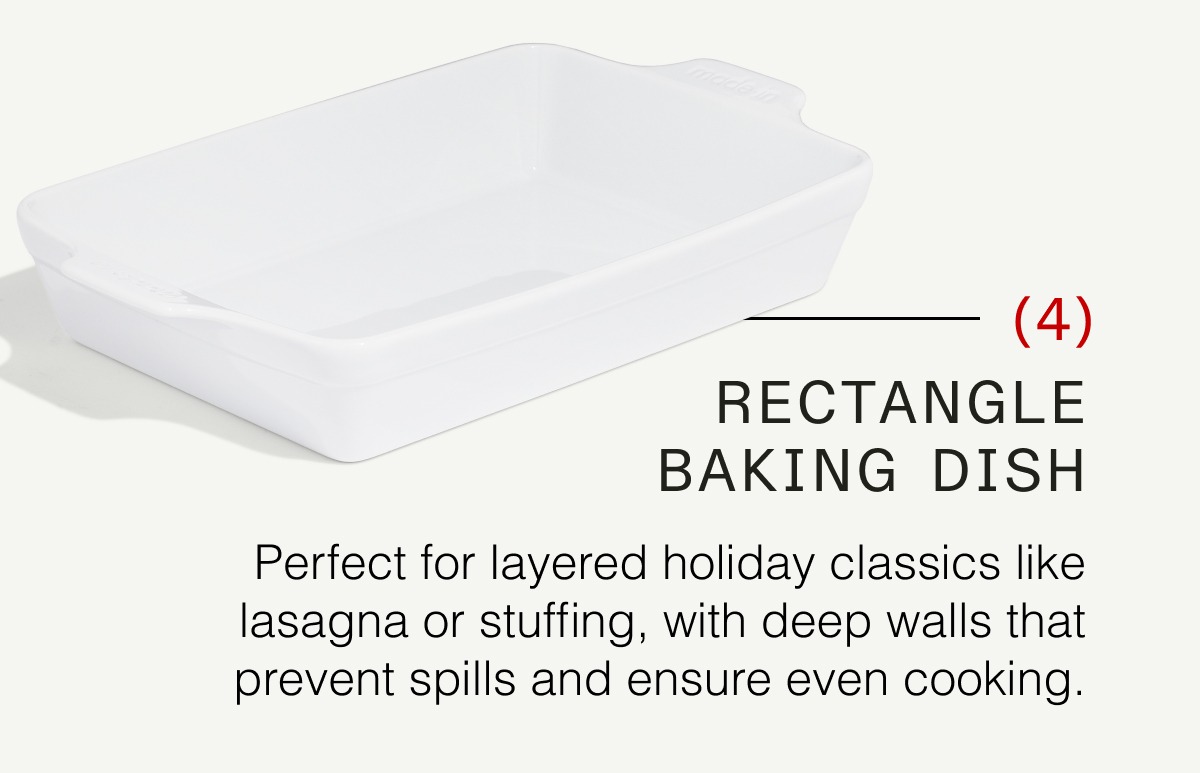 RECTANGLE BAKING DISH