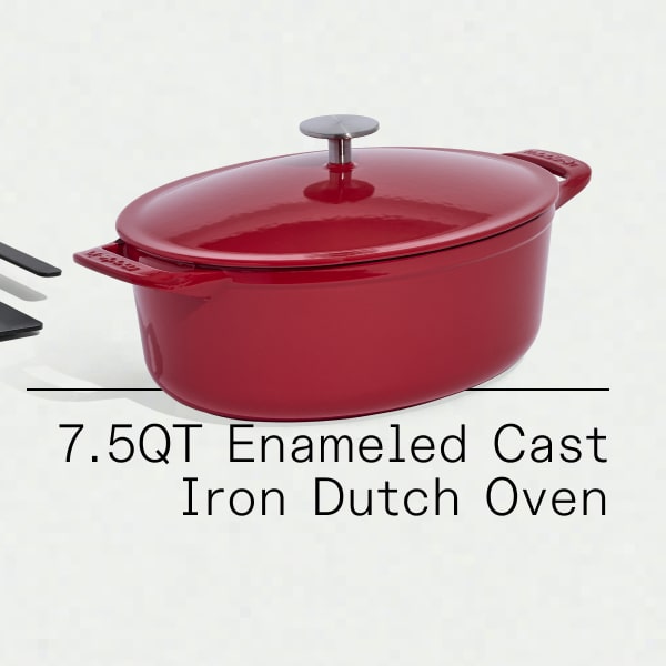 7.5QT Enameled Cast Iron Dutch Oven