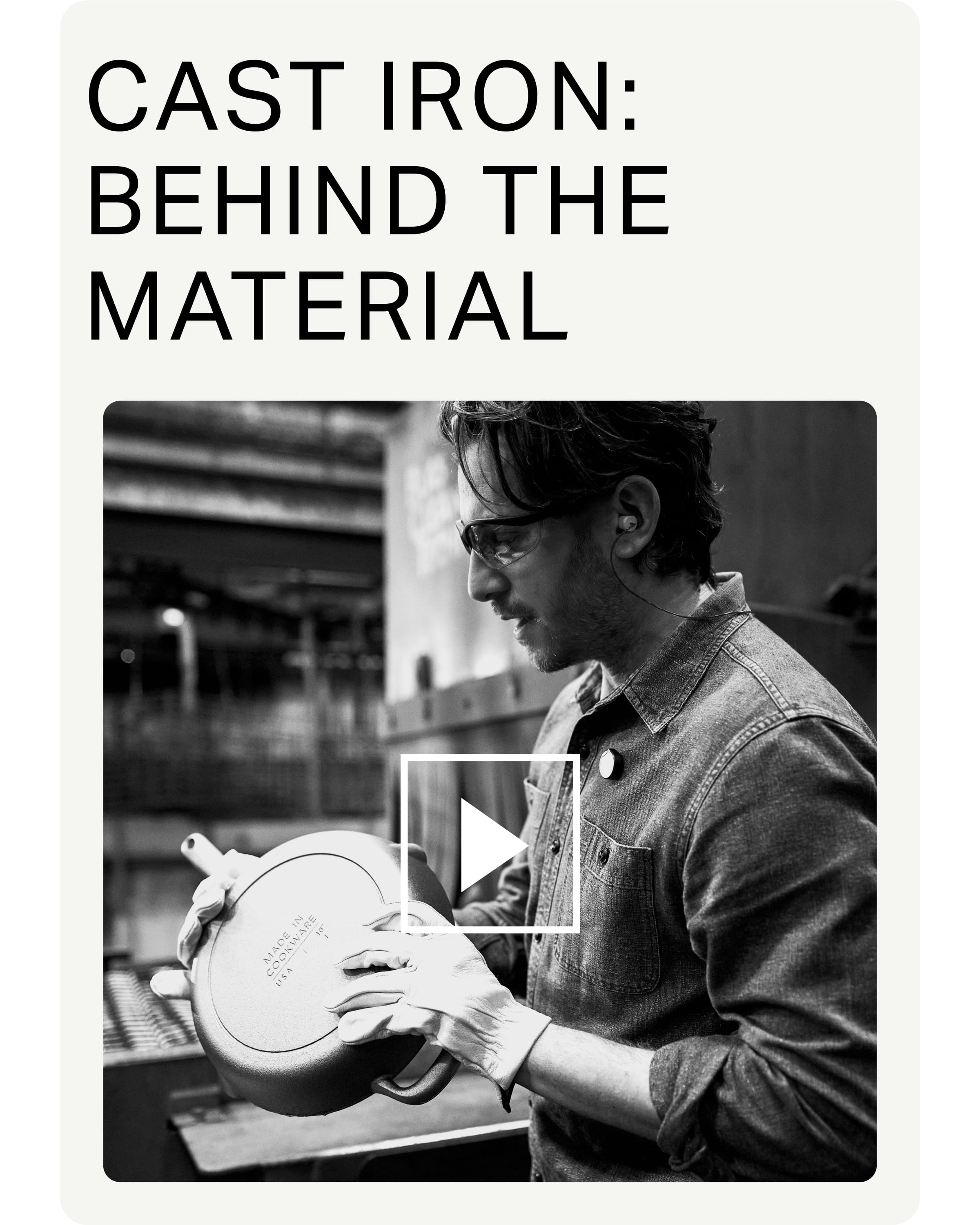 Cast Iron: Behind the Material