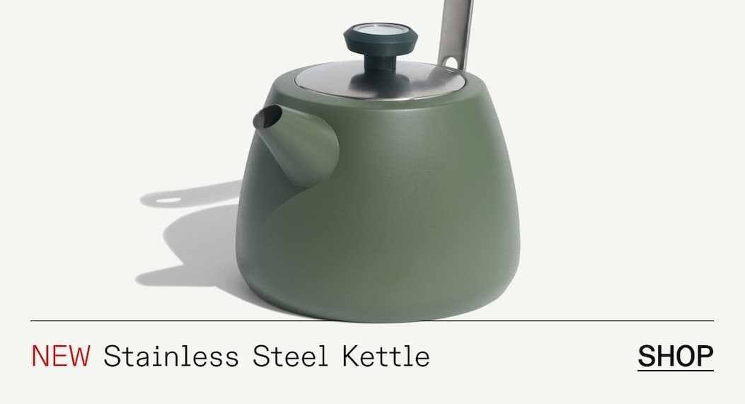 NEW Stainless Steel  Kettle -- SHOP