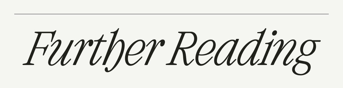 Further Reading
