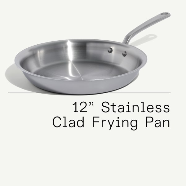 Stainless Clad Frying Pan 12"