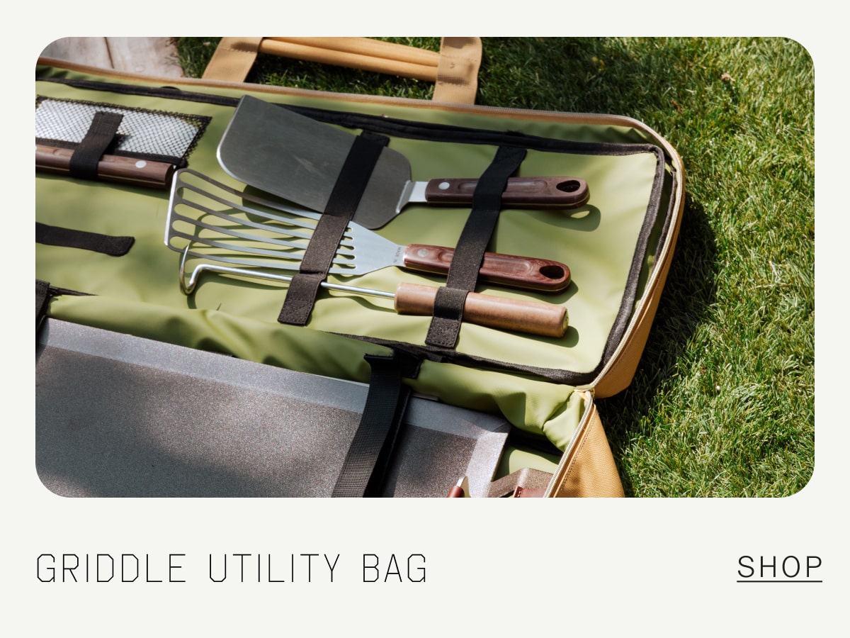 GRIDDLE UTILITY BAG - SHOP