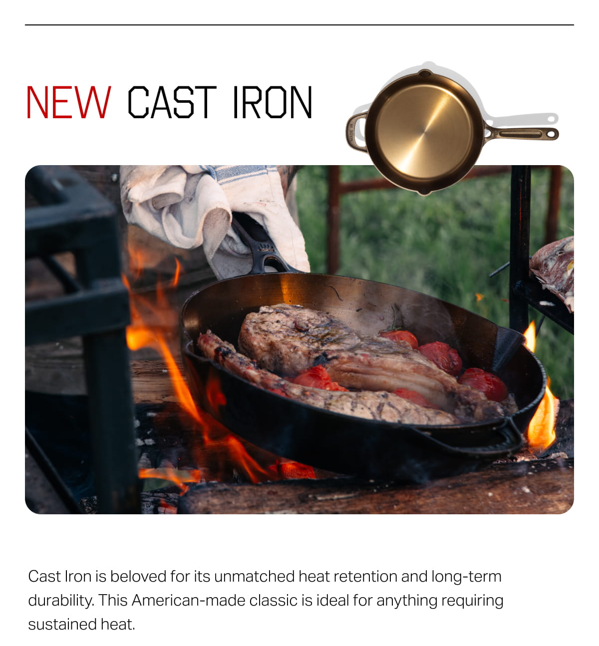 NEW Cast Iron