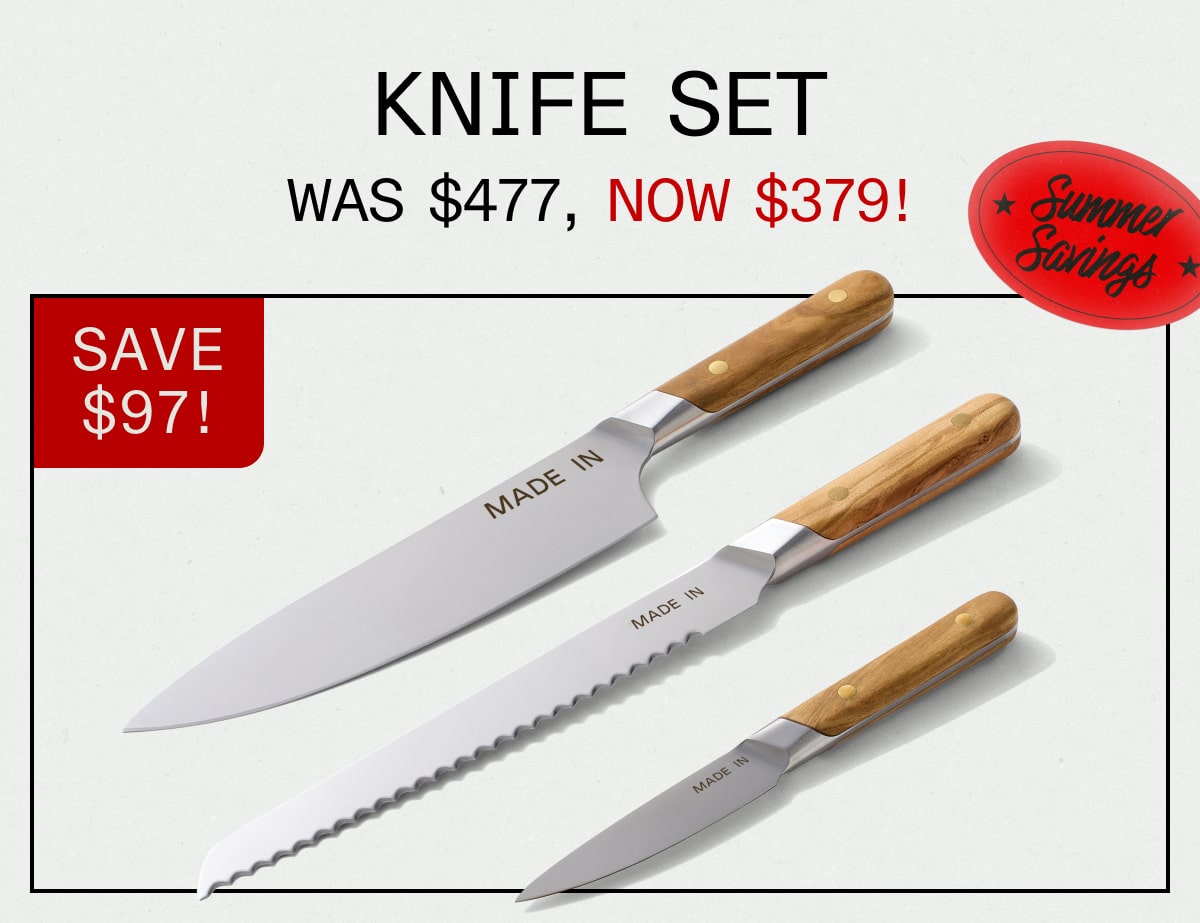 Knife Set - Was $477, Now $379!