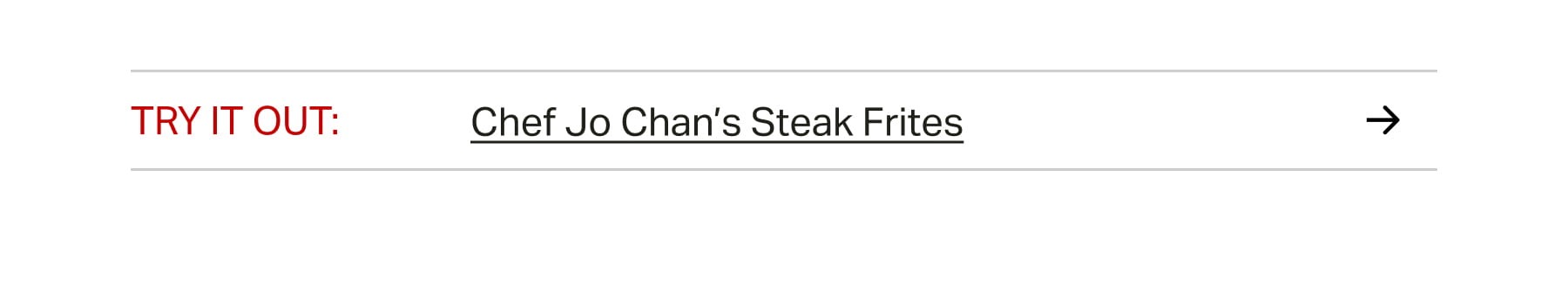 Recipe | Chef Jo Chan's Steak Frites 