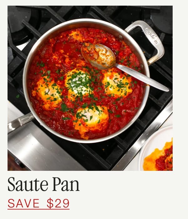 Saute Pan. SAVE $29