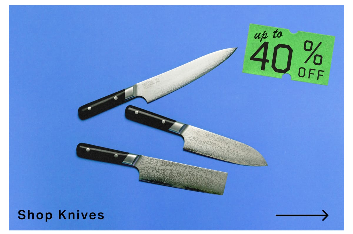 Up to 40% Off. Image of Knives