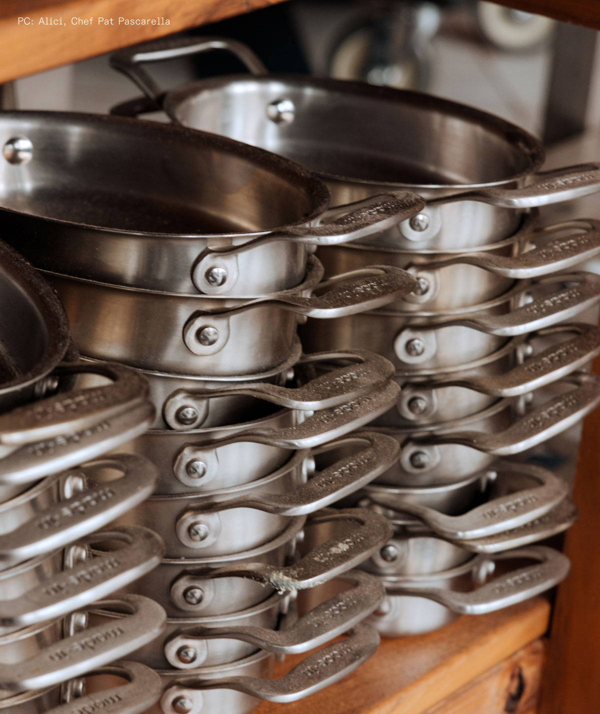 Stainless Steel Gratins Image1  (PC: Alici, Chef Pat Pascarella)