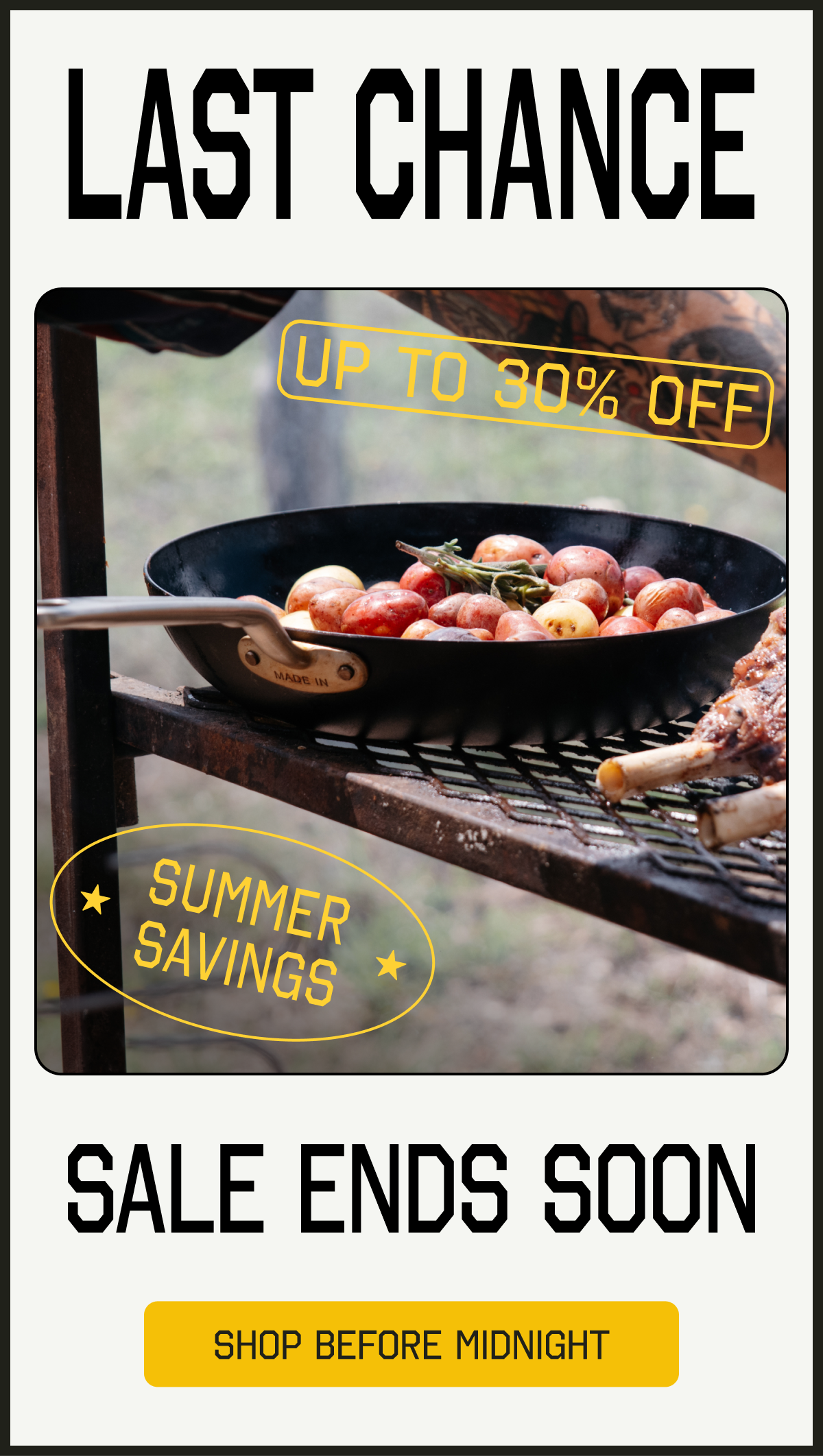 STOCK UP FOR SUMMER SALE