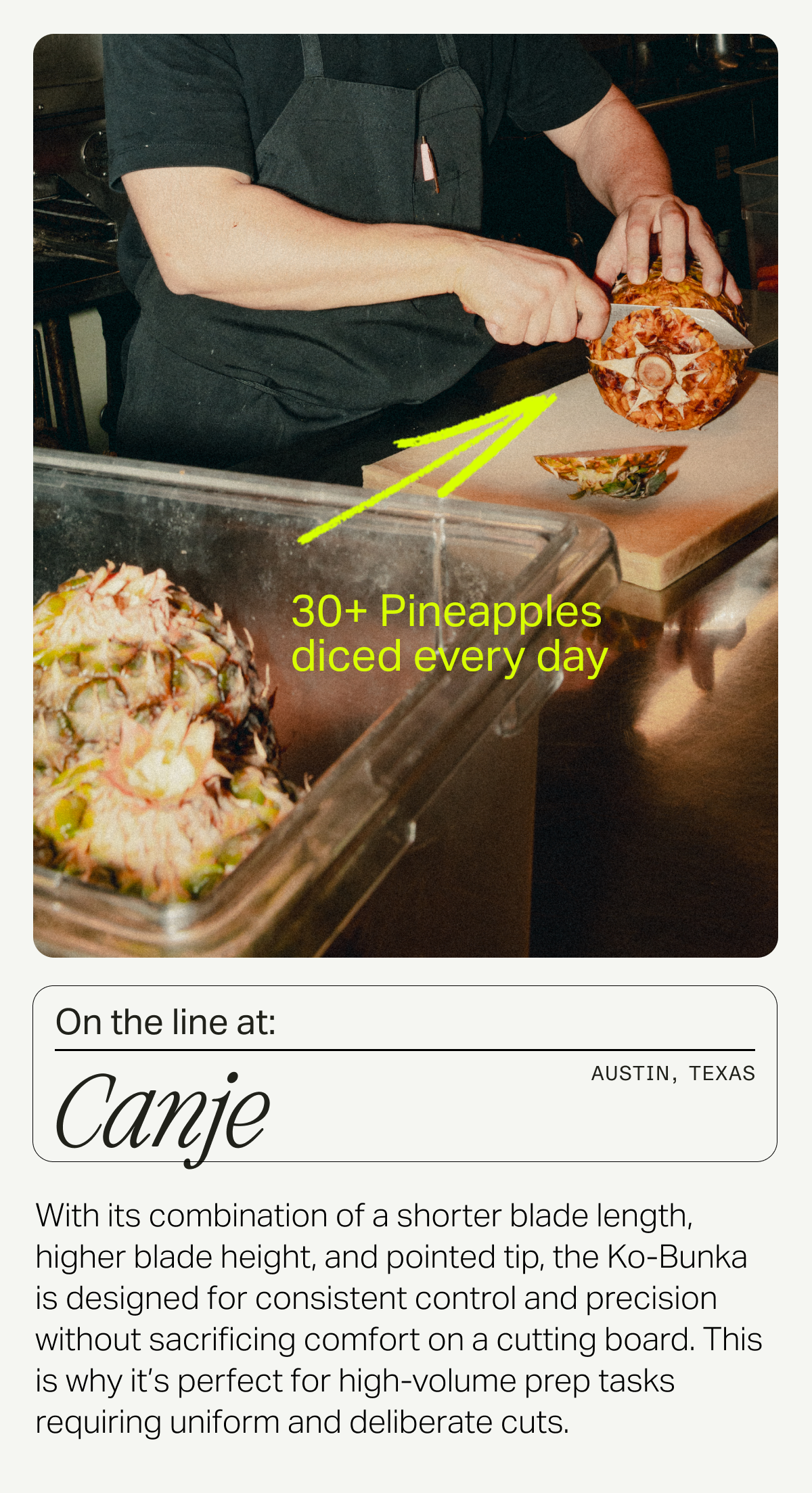 an image of a person cutting up food on a wooden cutting board