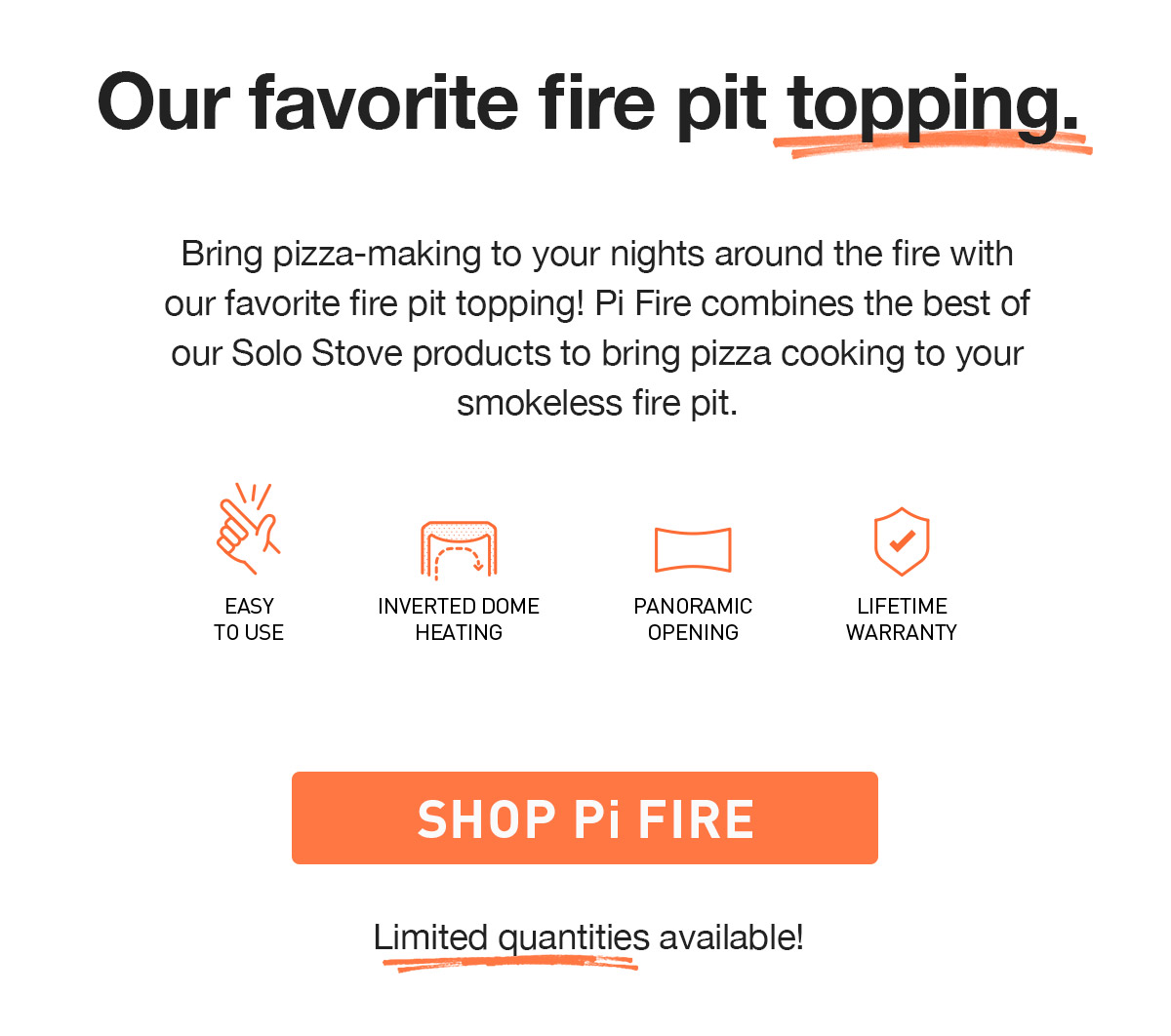 Our Favorite Fire Pit Topping