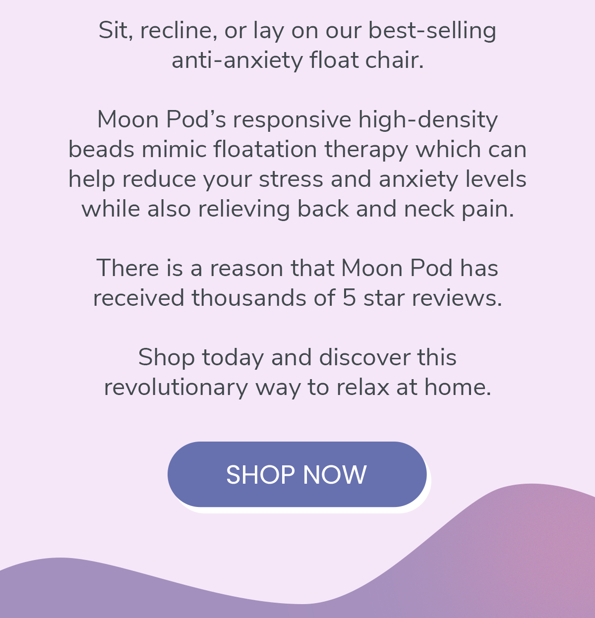 Elevate your home relaxation Moon Pod