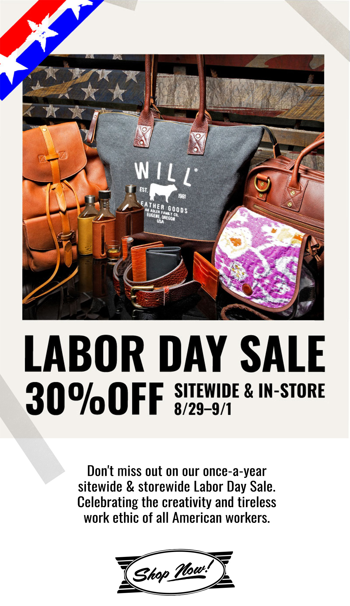 Labor Day Sale