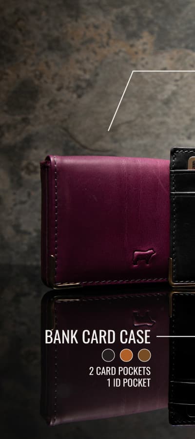 Business Card Case in Purple