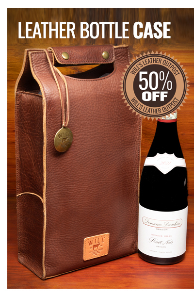 Leather Bottle Case