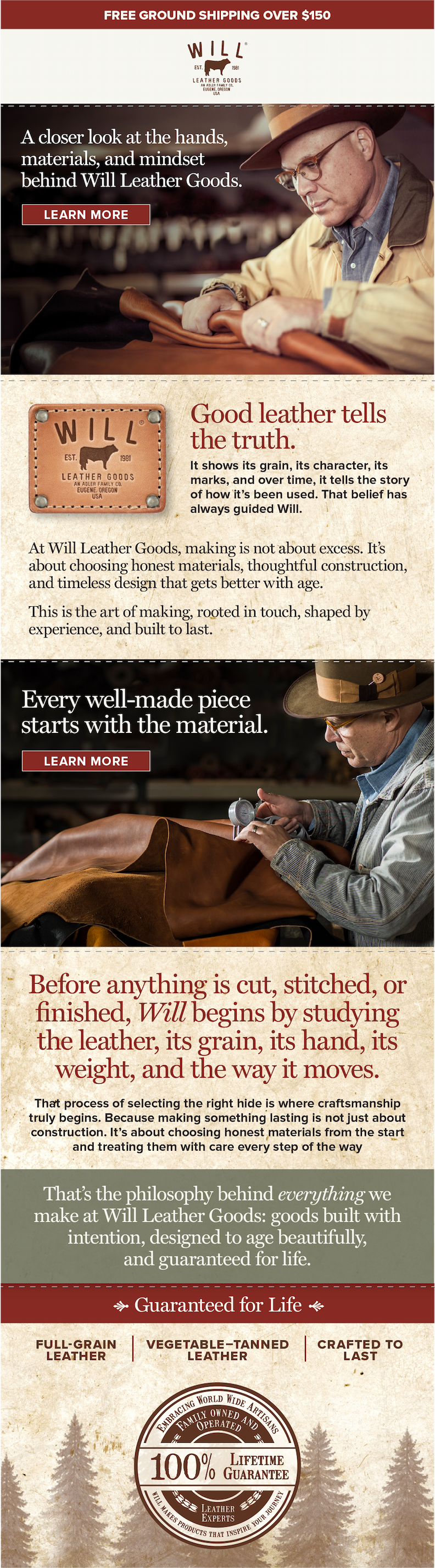 Watch the Art of Making (Will Leather Goods)