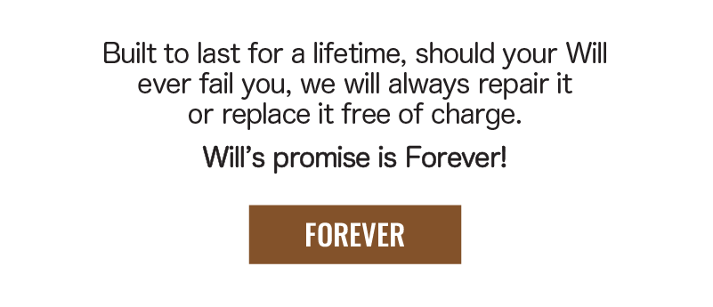Will's promise is Forever!
