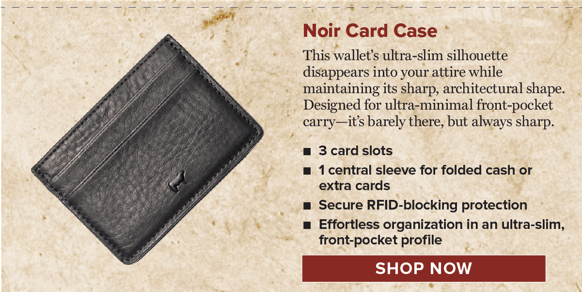 Shop Noir Card Case