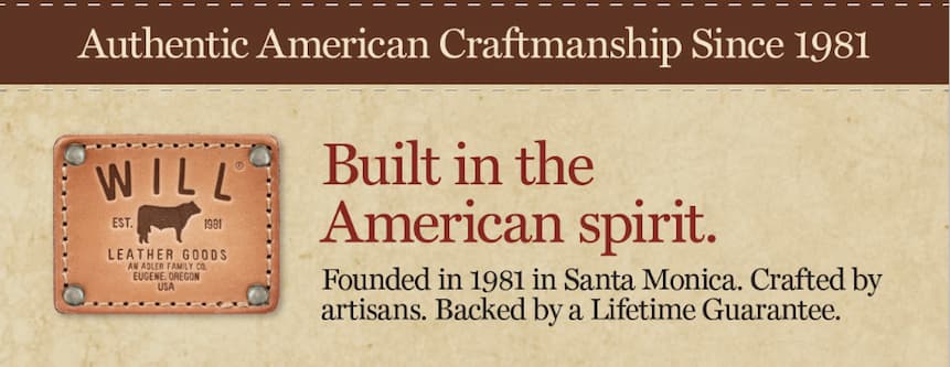 Authentic American Craftsmanship Since 1981 Built in the American spirit. Founded in 1981 in Santa Monica. Crafted by artisans. Backed by a Lifetime Guarantee.