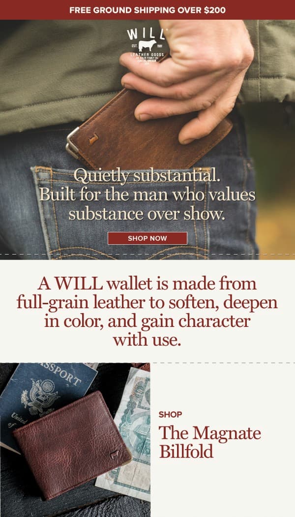 The Magnate Billfold Wallet